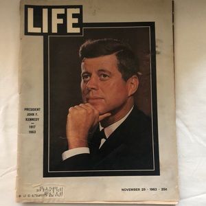 3 vintage Magazines 2 are “Life magazines “ 1 Post magazine 1963-68